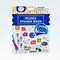 Passover Sticker Book – 100+ Pesach Stickers – 4 Pages – Ten Plagues, Seder Plate & Haggadah Designs for Kids Crafts & Scrapbooking